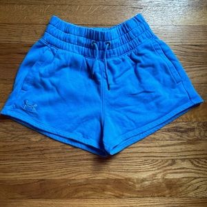 Blue sweat shorts